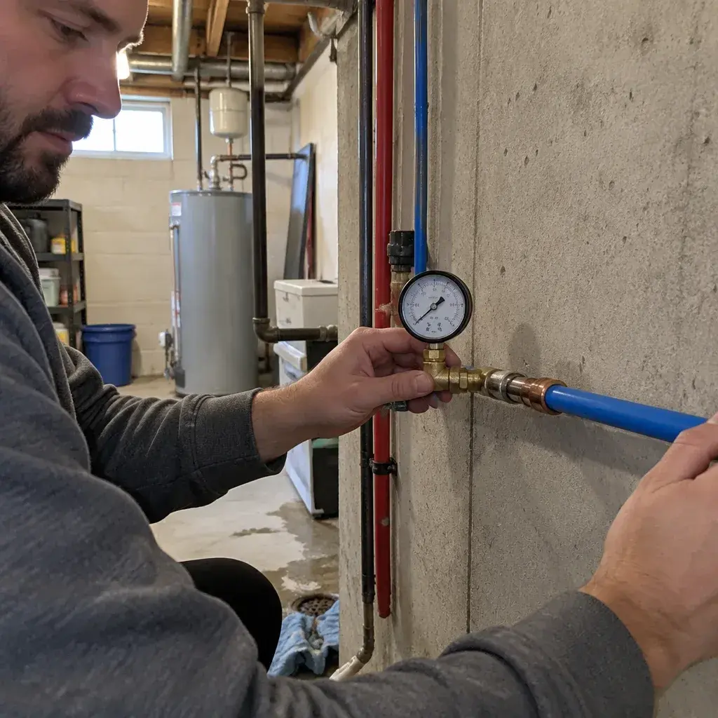 PEX Pipe Burst Repair damaged pipe in the United States